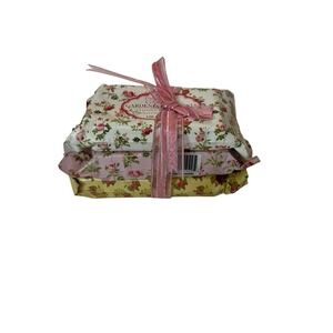 Provence Garden Luxury Soap 3 Bars Gardenia Tea Rose Peony